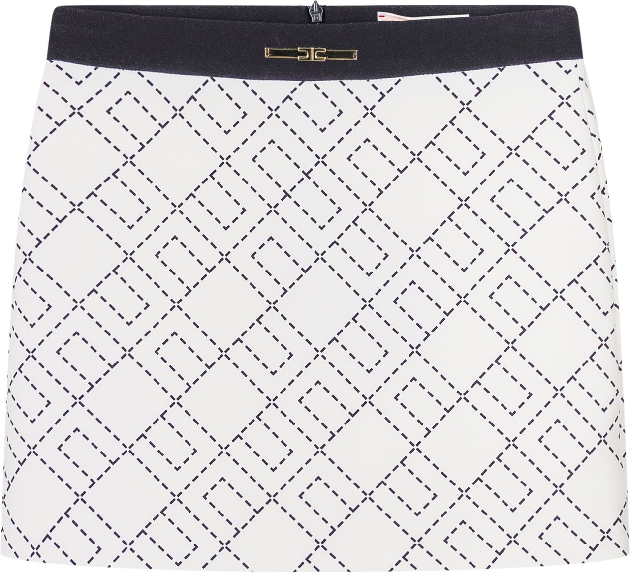 Elisabetta Franchi Elisabetta Franchi Kids Gonna Bianca con Logo Wit