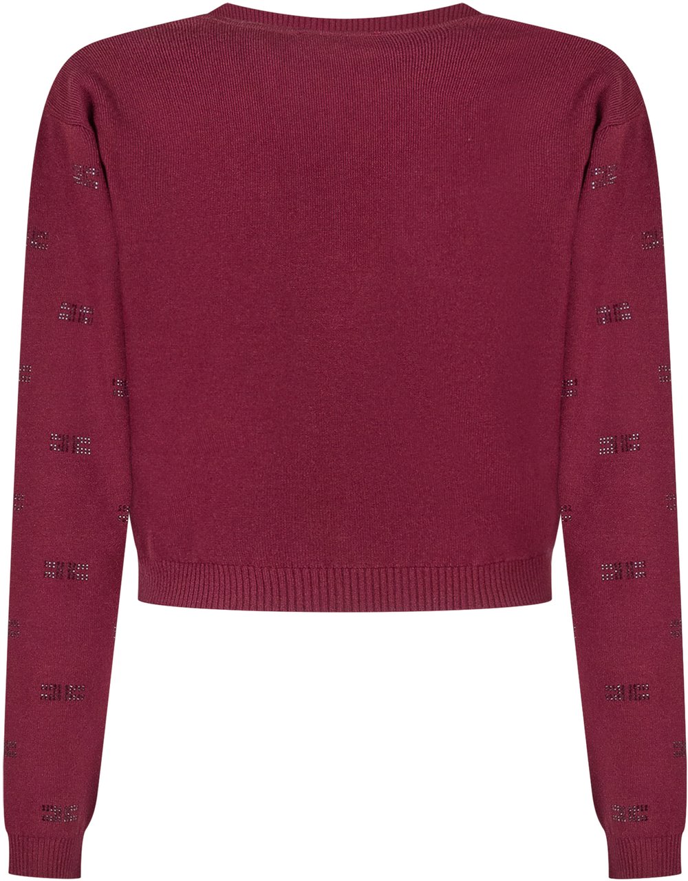 Elisabetta Franchi Elisabetta Franchi Kids Cardigan Bordeaux Rood