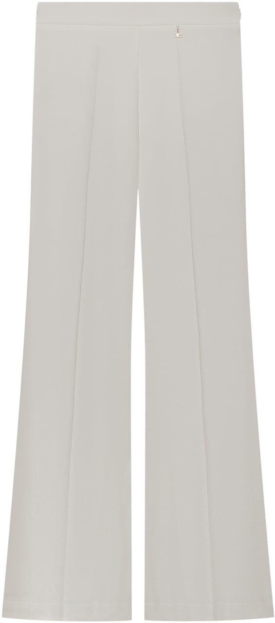 Elisabetta Franchi Pantalone Svasato Wit
