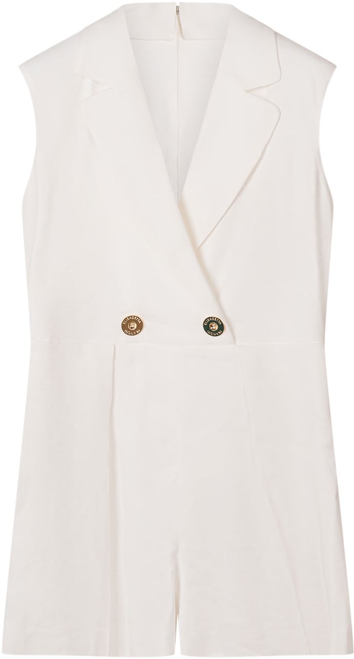 Elisabetta Franchi Jumpsuit Senza Maniche con Rever Wit