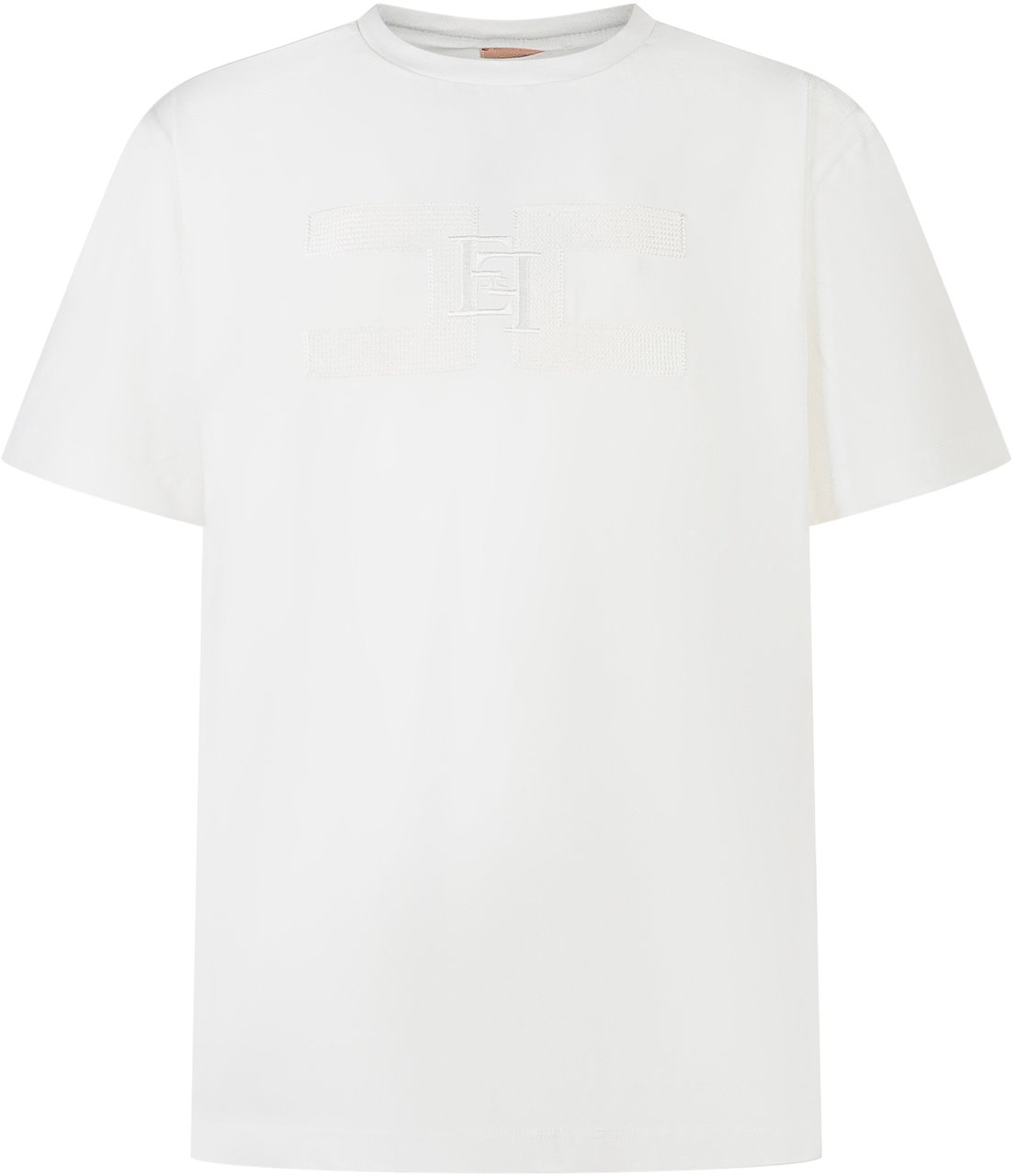 Elisabetta Franchi Elisabetta Franchi Kids T-Shirt con Logo Ricamato Wit
