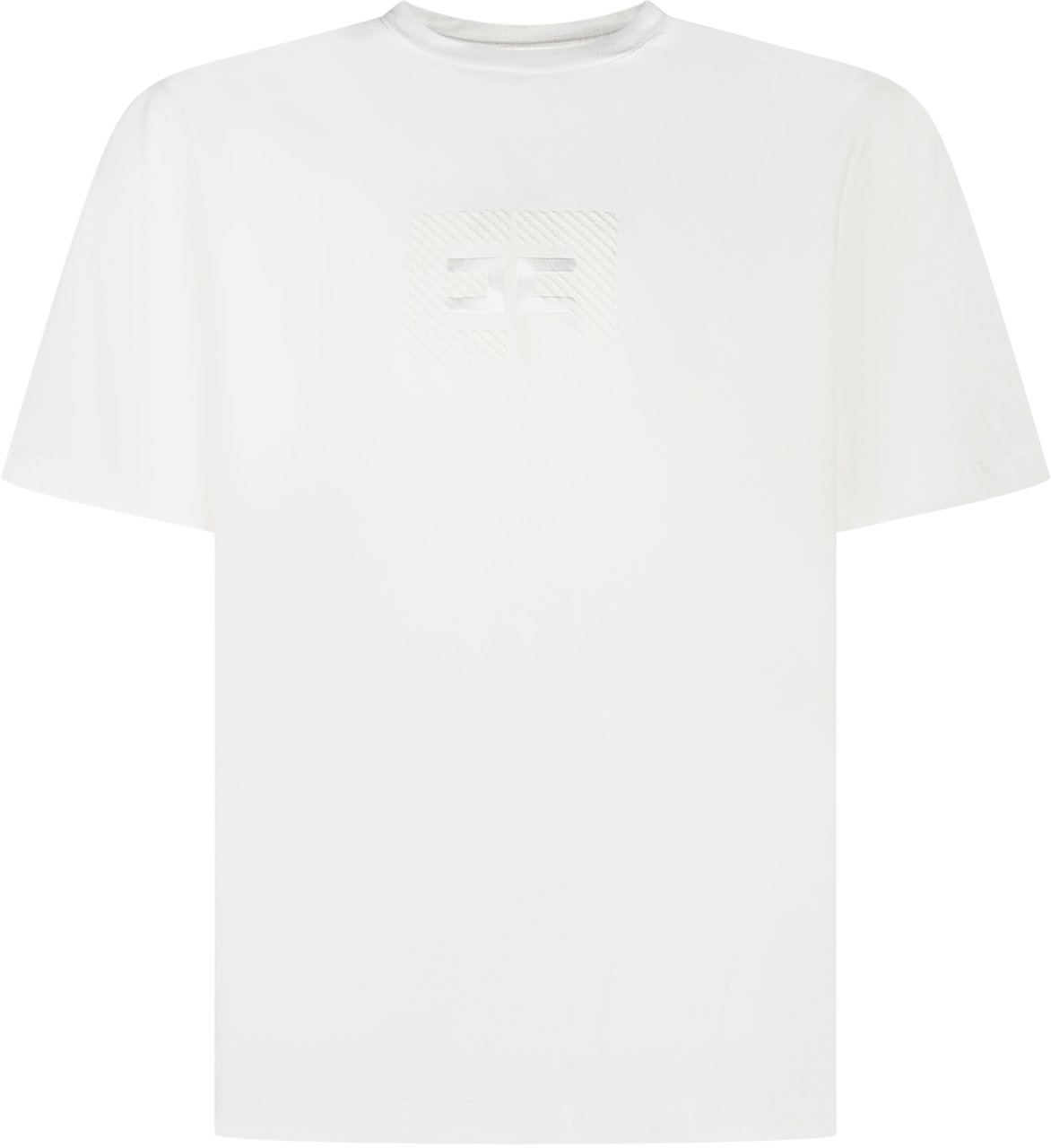 Elisabetta Franchi Elisabetta Franchi Kids T-Shirt Bianca con Logo Wit
