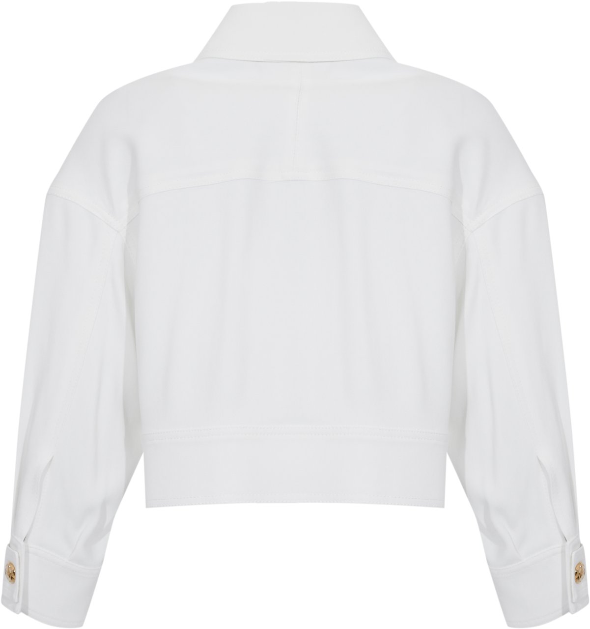 Elisabetta Franchi Coats Ivory Wit