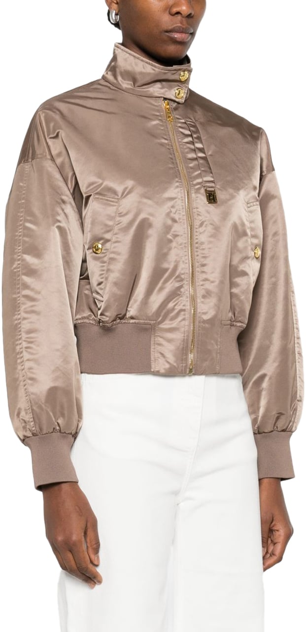 Elisabetta Franchi Coats Beige Beige