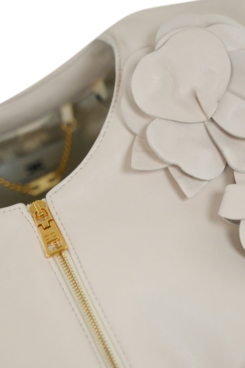 Elisabetta Franchi Jackets Burro Beige