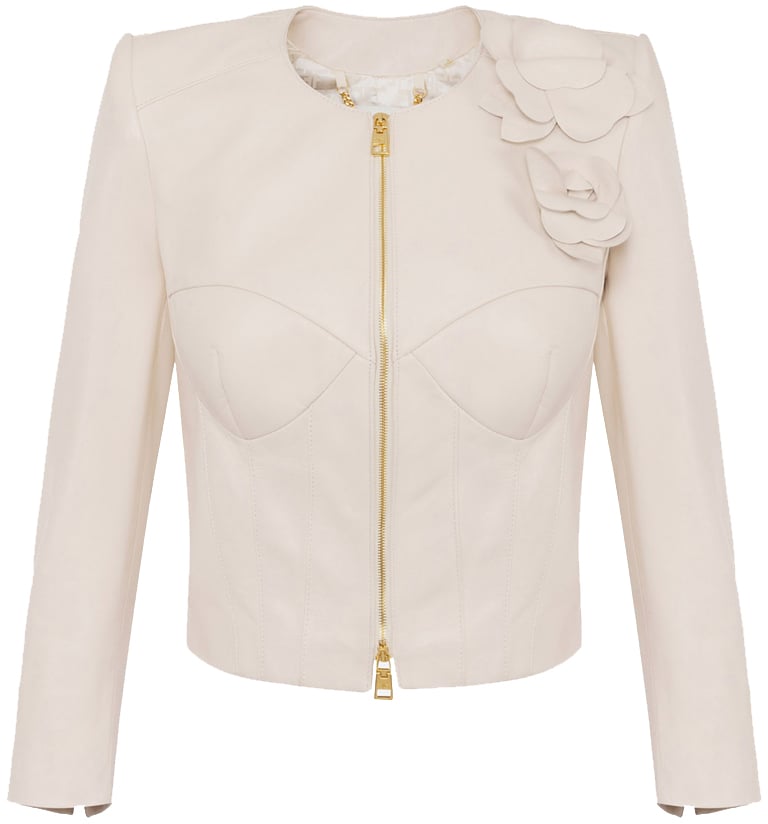 Elisabetta Franchi Coats Burro Beige