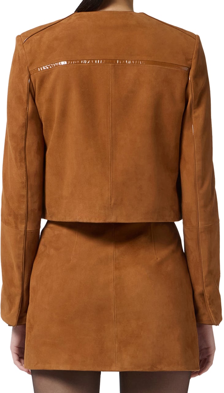 Elisabetta Franchi Jackets Brown Sugar Bruin