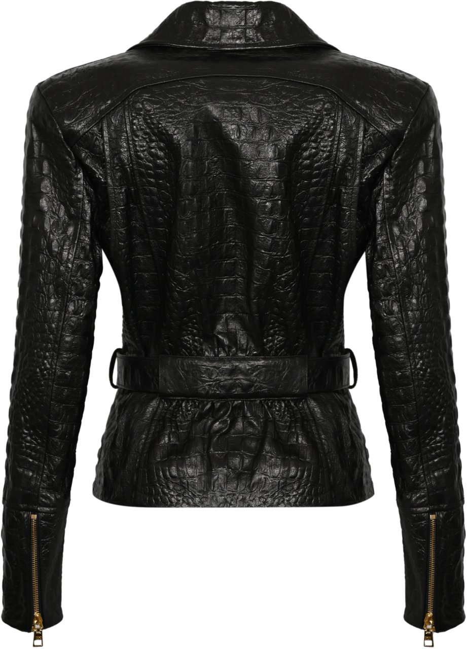 Elisabetta Franchi Jackets Black Zwart