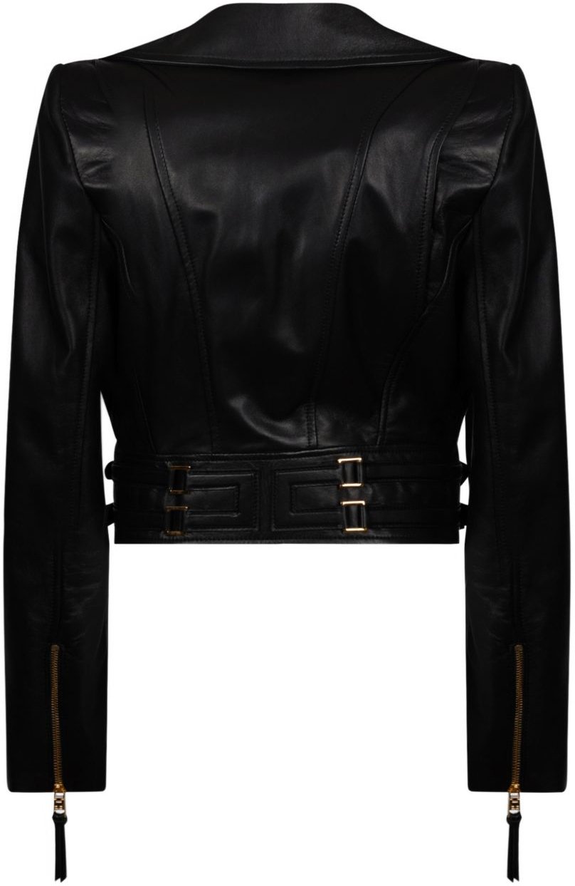 Elisabetta Franchi Jackets Black Zwart
