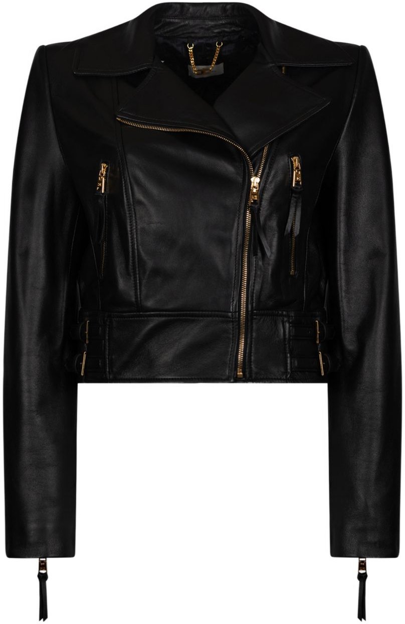 Elisabetta Franchi Jackets Black Zwart
