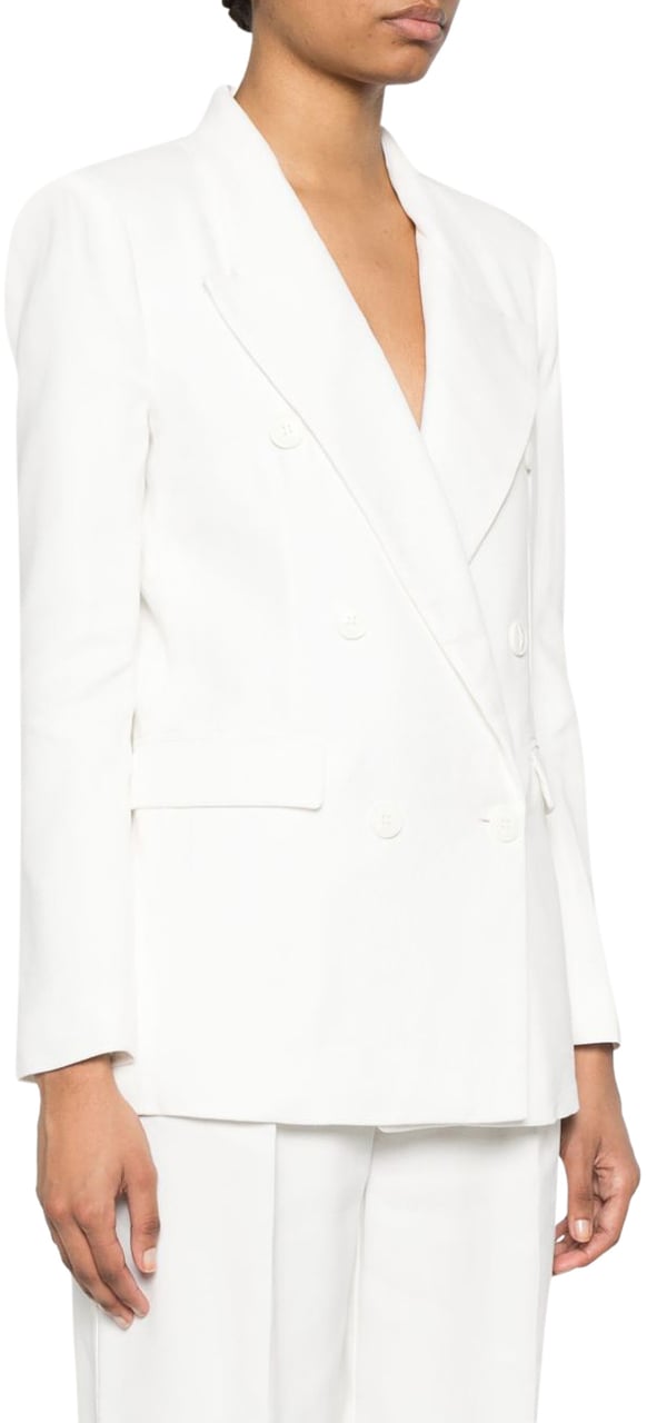 Elisabetta Franchi Jackets Ivory Wit