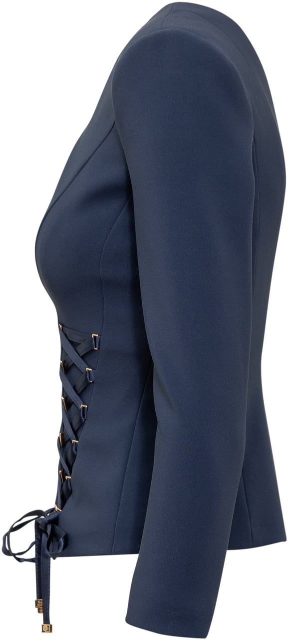 Elisabetta Franchi Blazer Blauw
