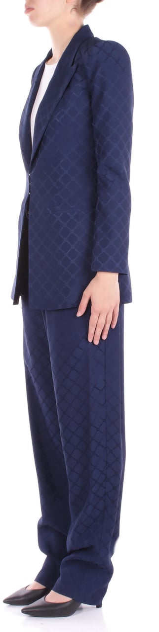 Elisabetta Franchi Jackets Blue Blauw