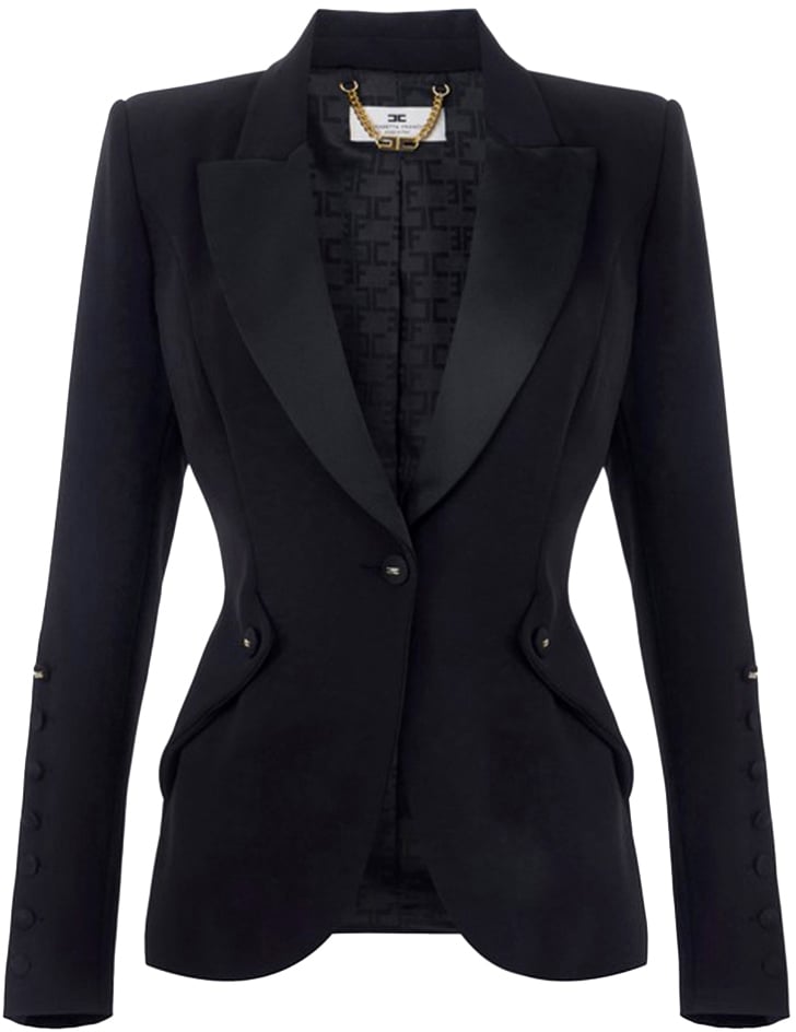 Elisabetta Franchi Blazers Black Zwart