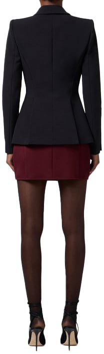 Elisabetta Franchi Blazers Black Zwart