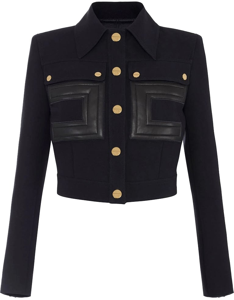 Elisabetta Franchi Jackets Black Zwart