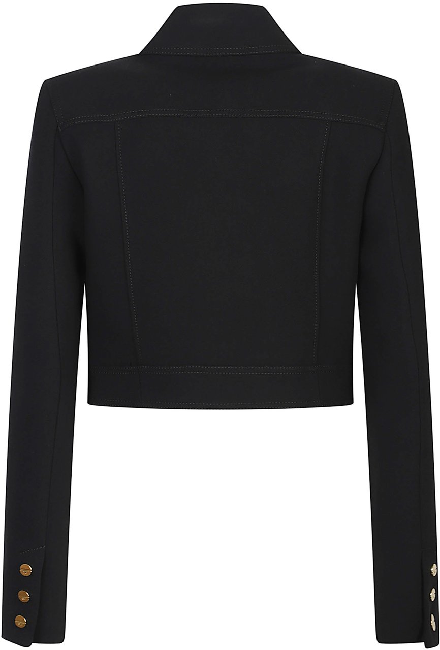 Elisabetta Franchi Jacket Black Zwart