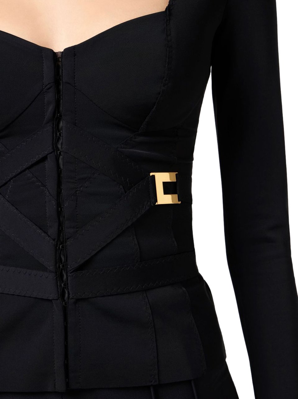 Elisabetta Franchi Sweaters Black Zwart
