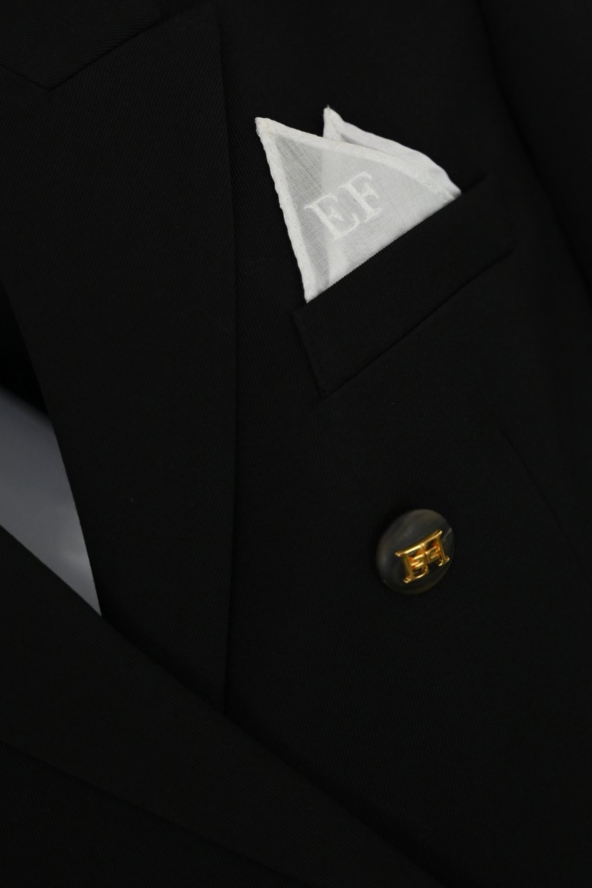 Elisabetta Franchi Jackets Black Zwart