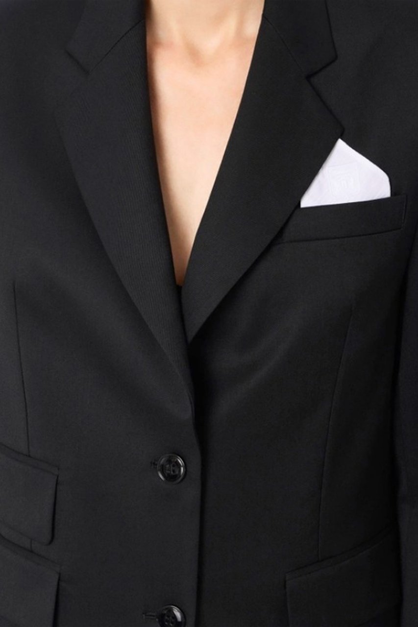 Elisabetta Franchi Jackets Black Zwart