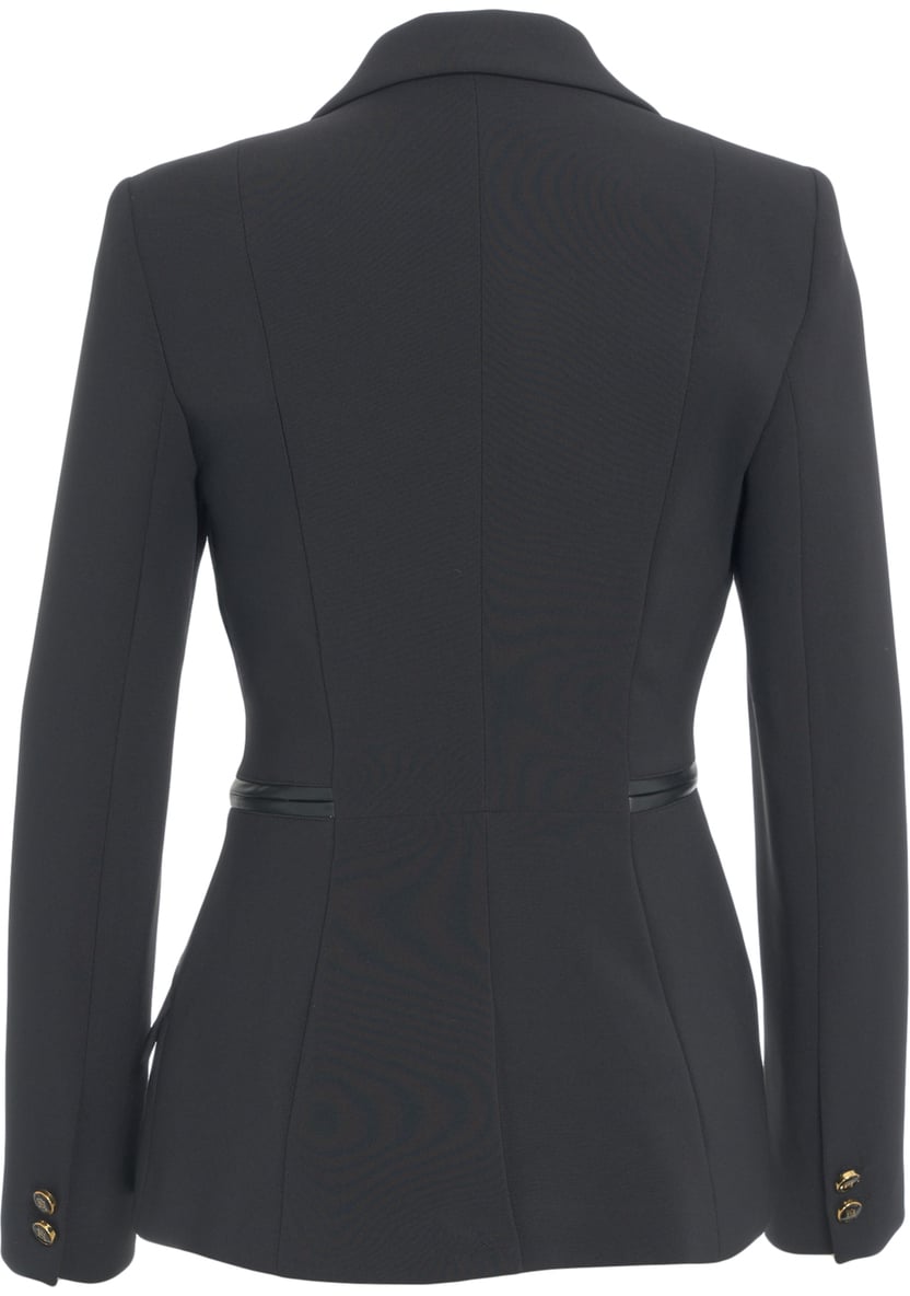 Elisabetta Franchi Blazer doppiopetto Zwart