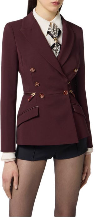 Elisabetta Franchi Blazers Red Rood