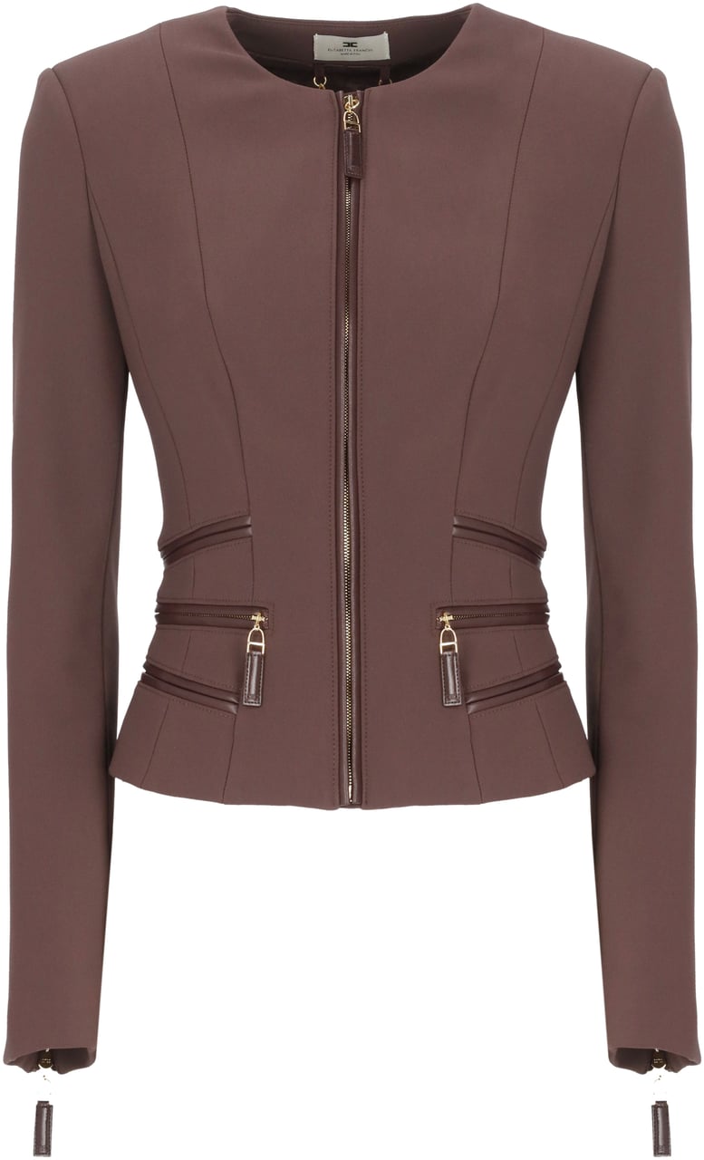 Elisabetta Franchi Jackets Bordeaux Rood