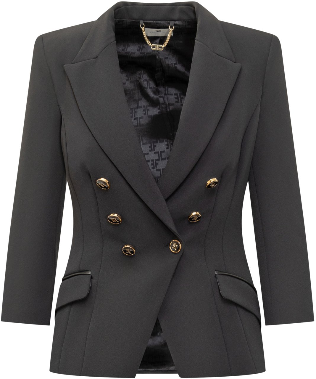 Elisabetta Franchi Giacca Elisabetta Franchi Zwart