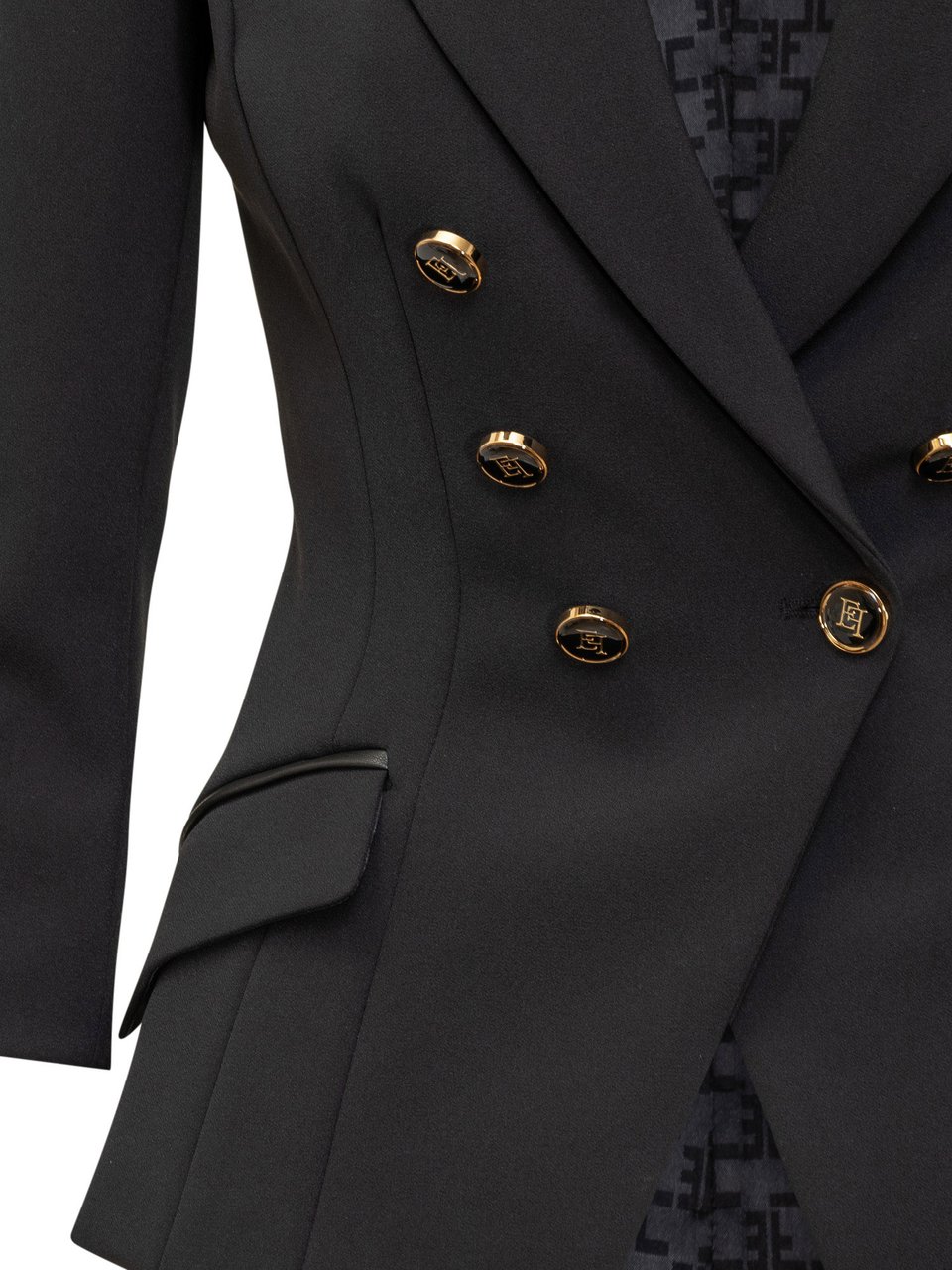 Elisabetta Franchi Giacca Elisabetta Franchi Zwart