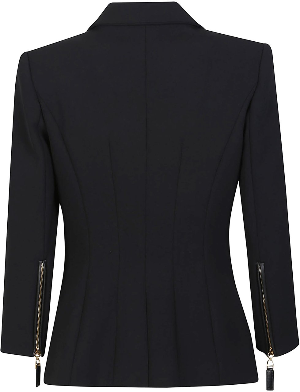 Elisabetta Franchi Essential Jacket Black Zwart