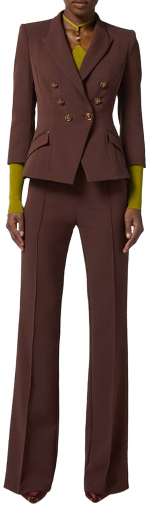 Elisabetta Franchi Blazers Brown Bruin