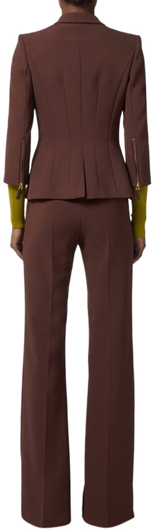 Elisabetta Franchi Blazers Brown Bruin