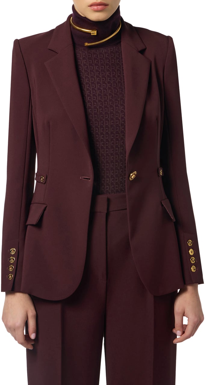 Elisabetta Franchi Jackets Merlot Rood