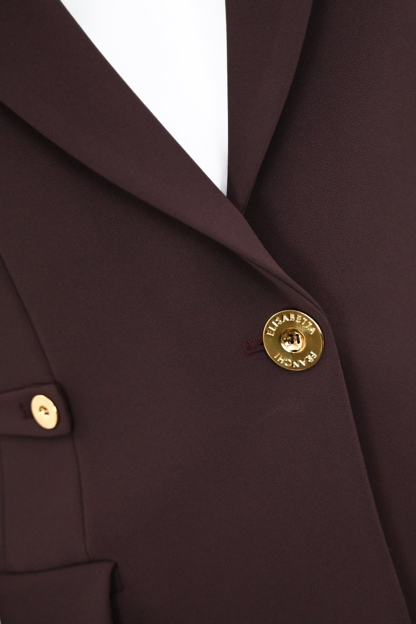 Elisabetta Franchi Jackets Merlot Rood