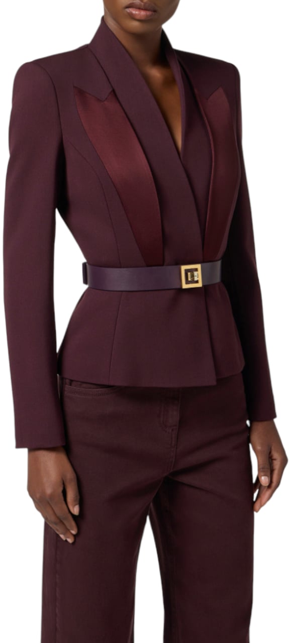 Elisabetta Franchi Jackets Merlot Rood