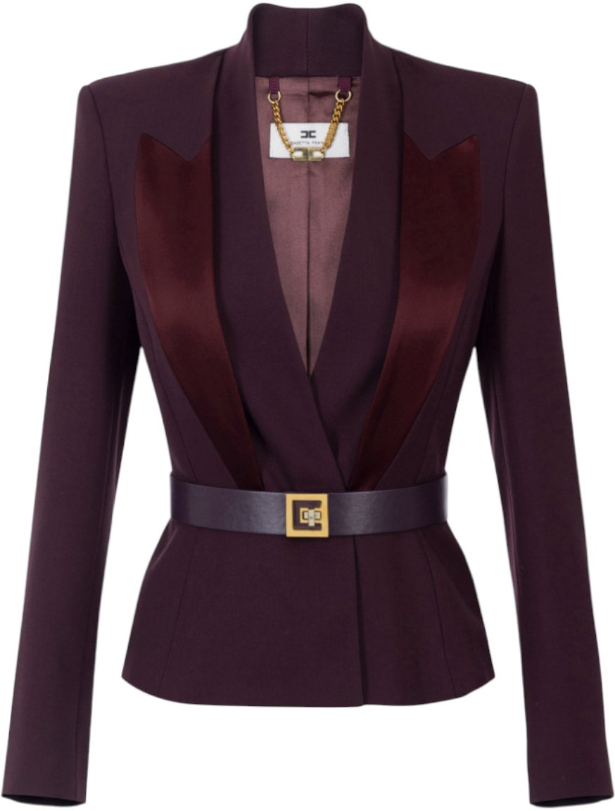 Elisabetta Franchi Jackets Merlot Rood