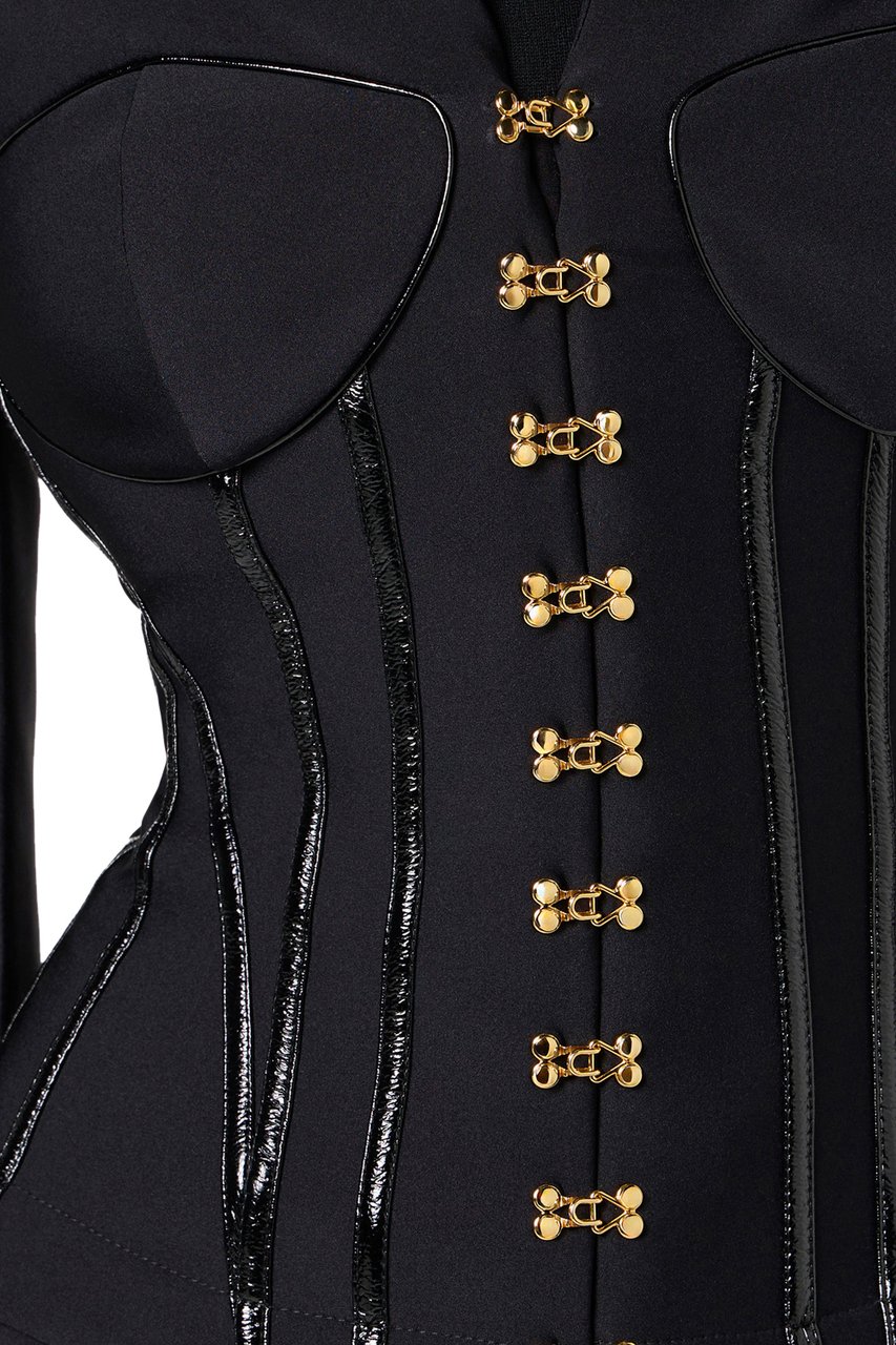 Elisabetta Franchi Jackets Black Zwart