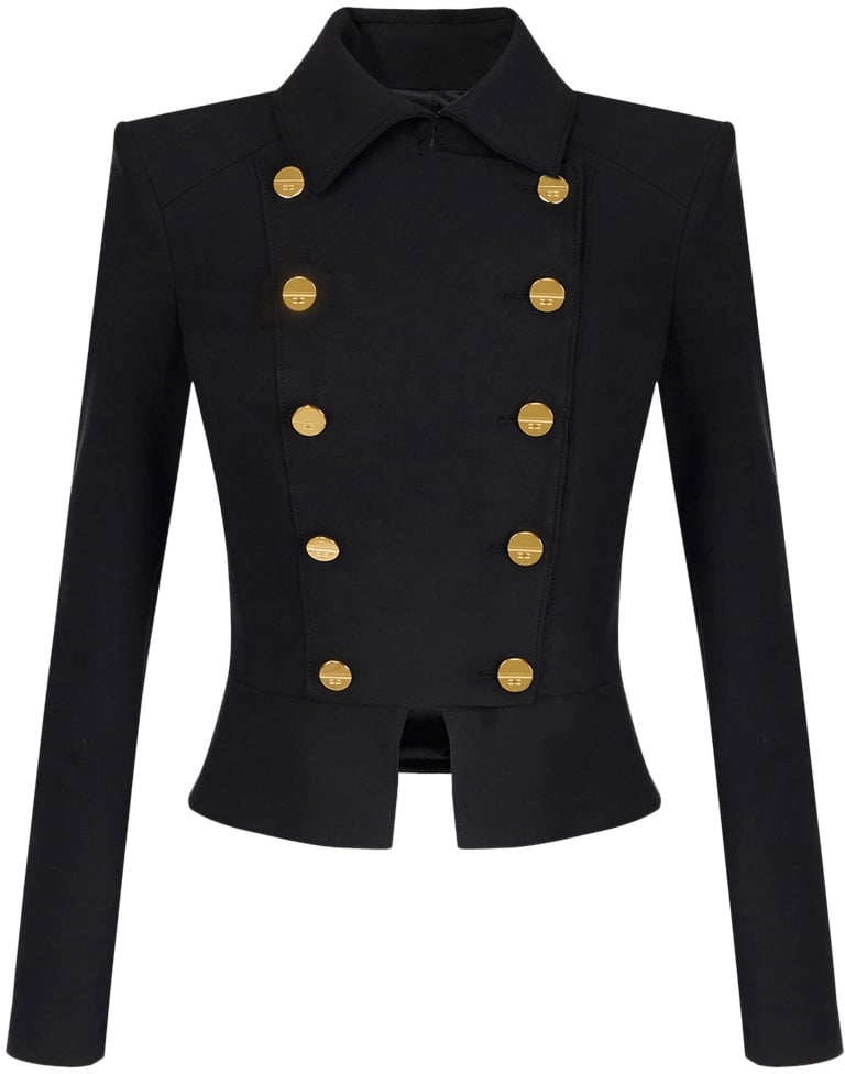 Elisabetta Franchi Jackets Black Zwart