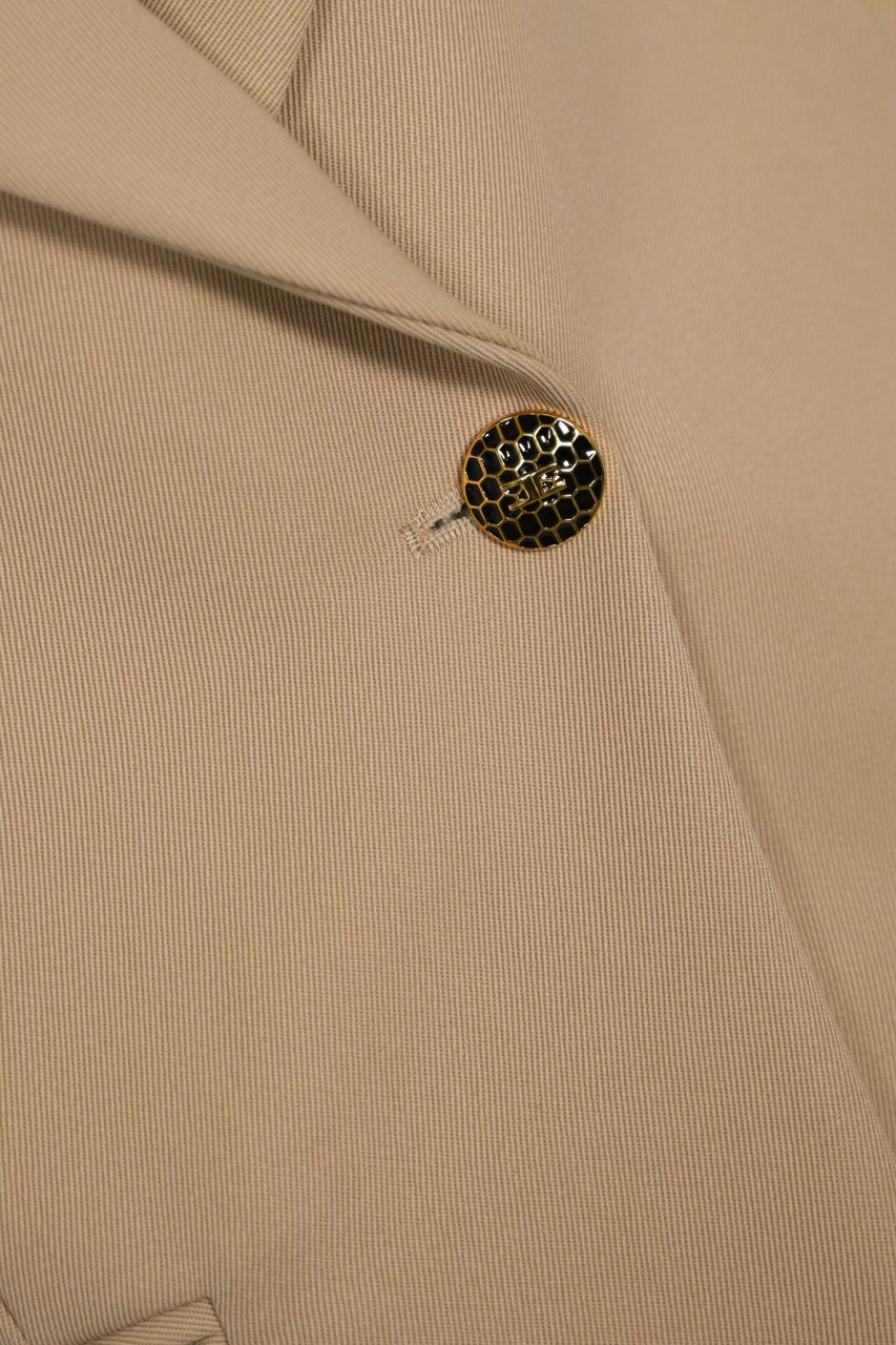 Elisabetta Franchi Jackets Honey Geel