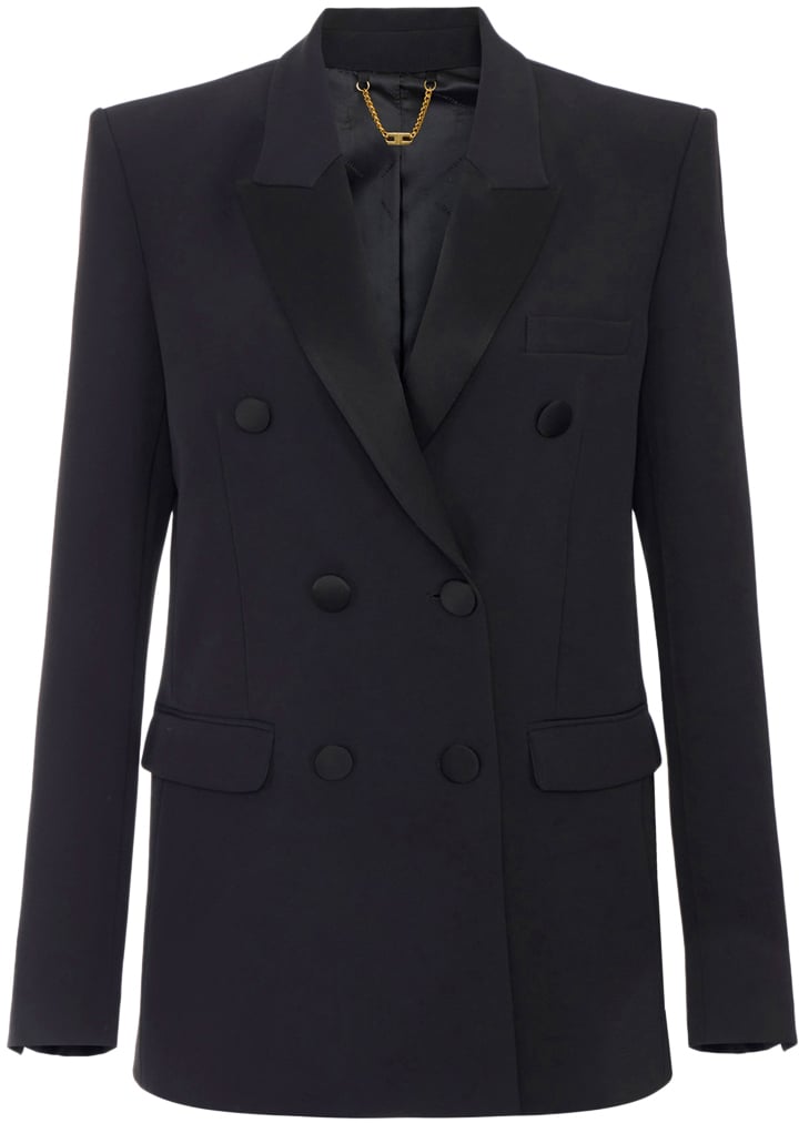 Elisabetta Franchi Jackets Black Zwart