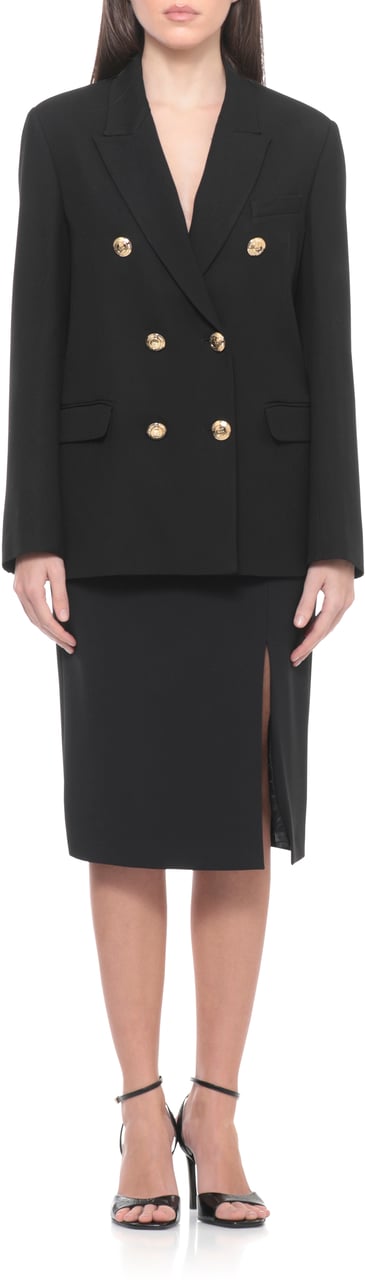 Elisabetta Franchi Jackets Black Zwart