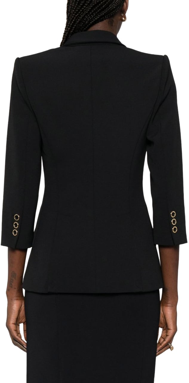 Elisabetta Franchi Jackets Black Zwart