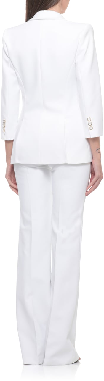 Elisabetta Franchi Jackets Ivory Wit