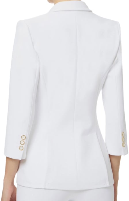 Elisabetta Franchi Jackets Ivory Wit