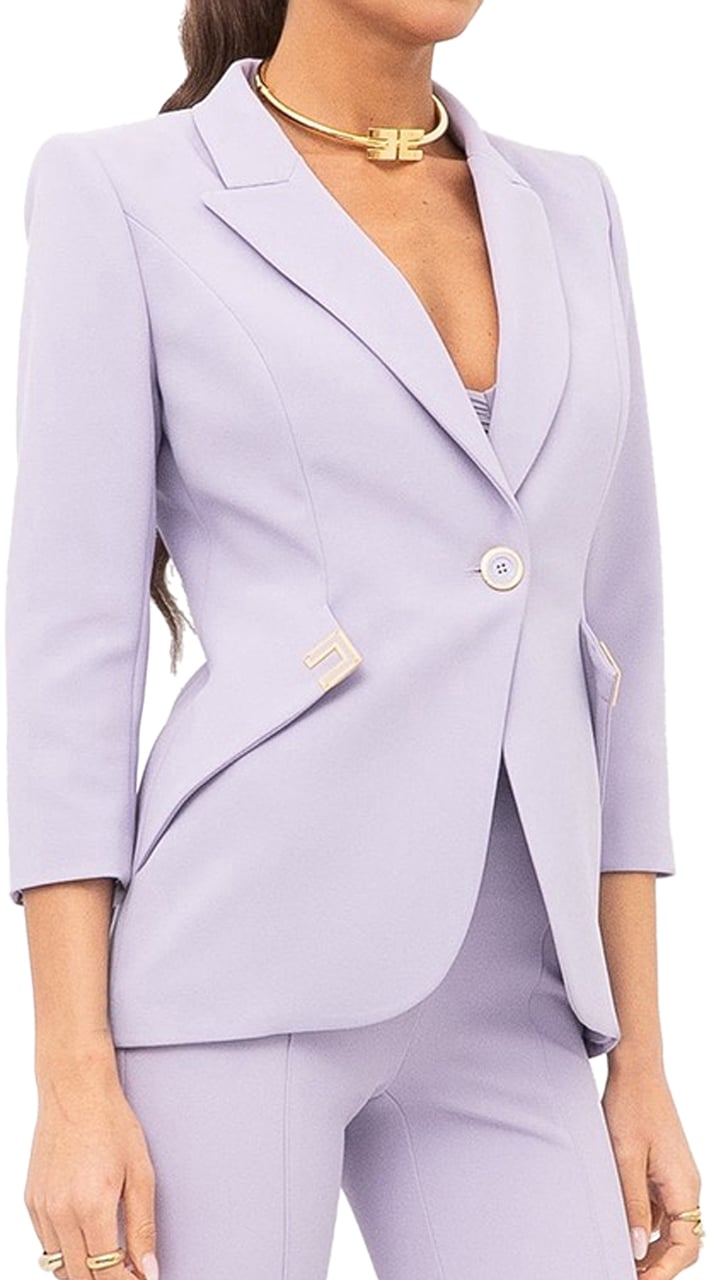 Elisabetta Franchi Jackets Lillà Paars
