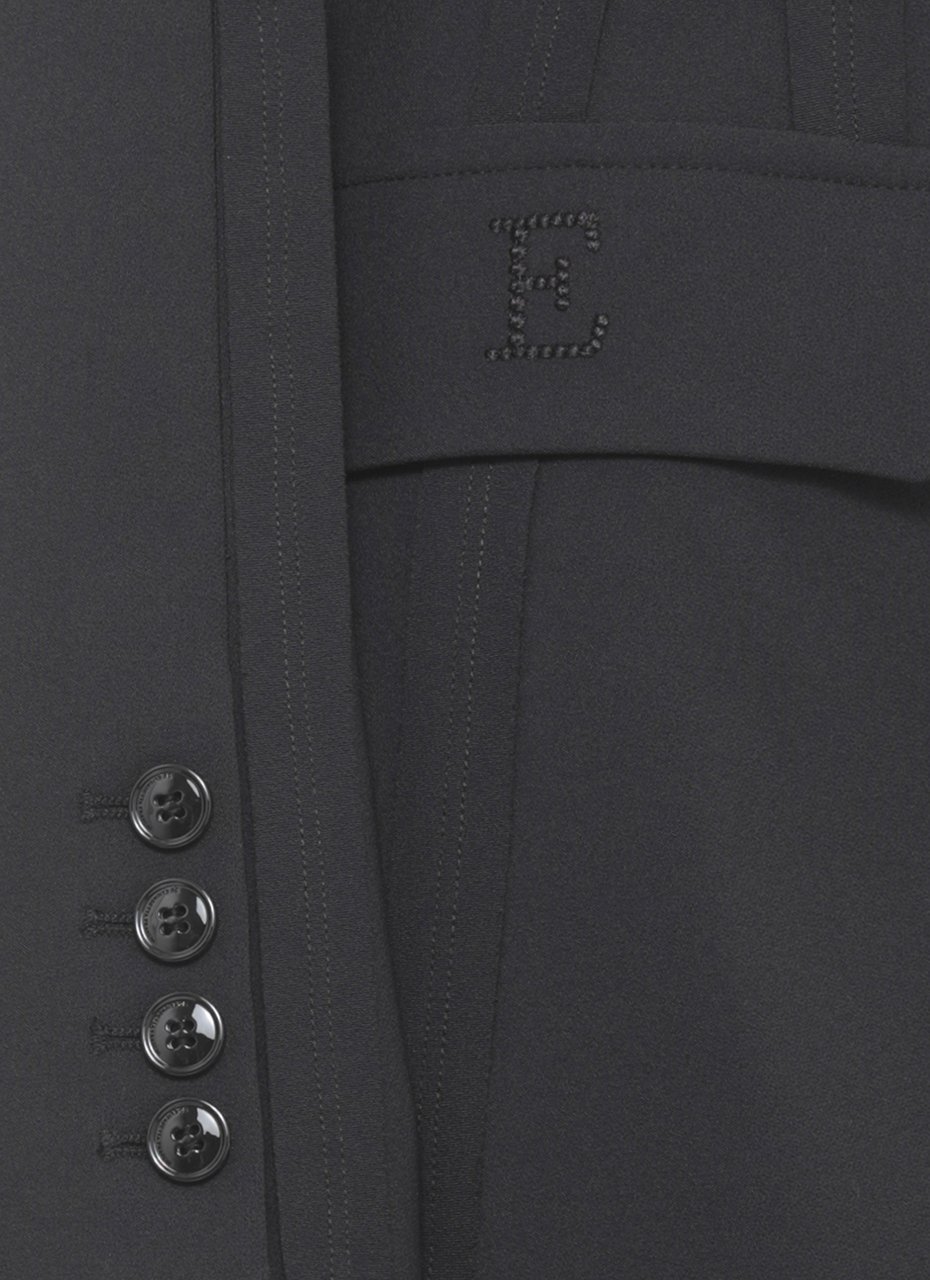 Elisabetta Franchi Jackets Black Zwart