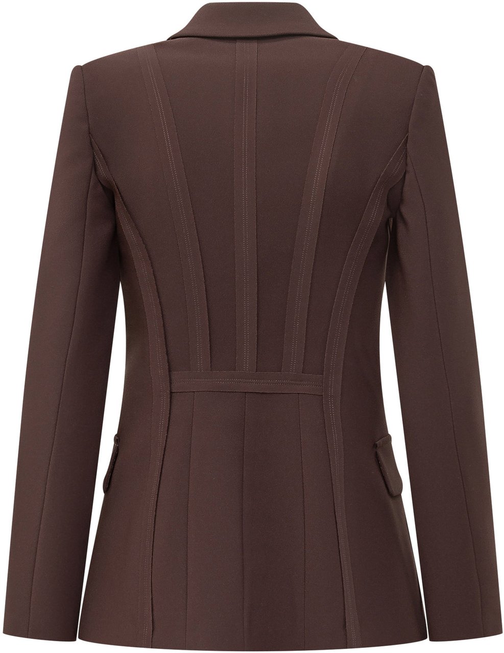 Elisabetta Franchi Giacca Monopetto  Tailored Bruin