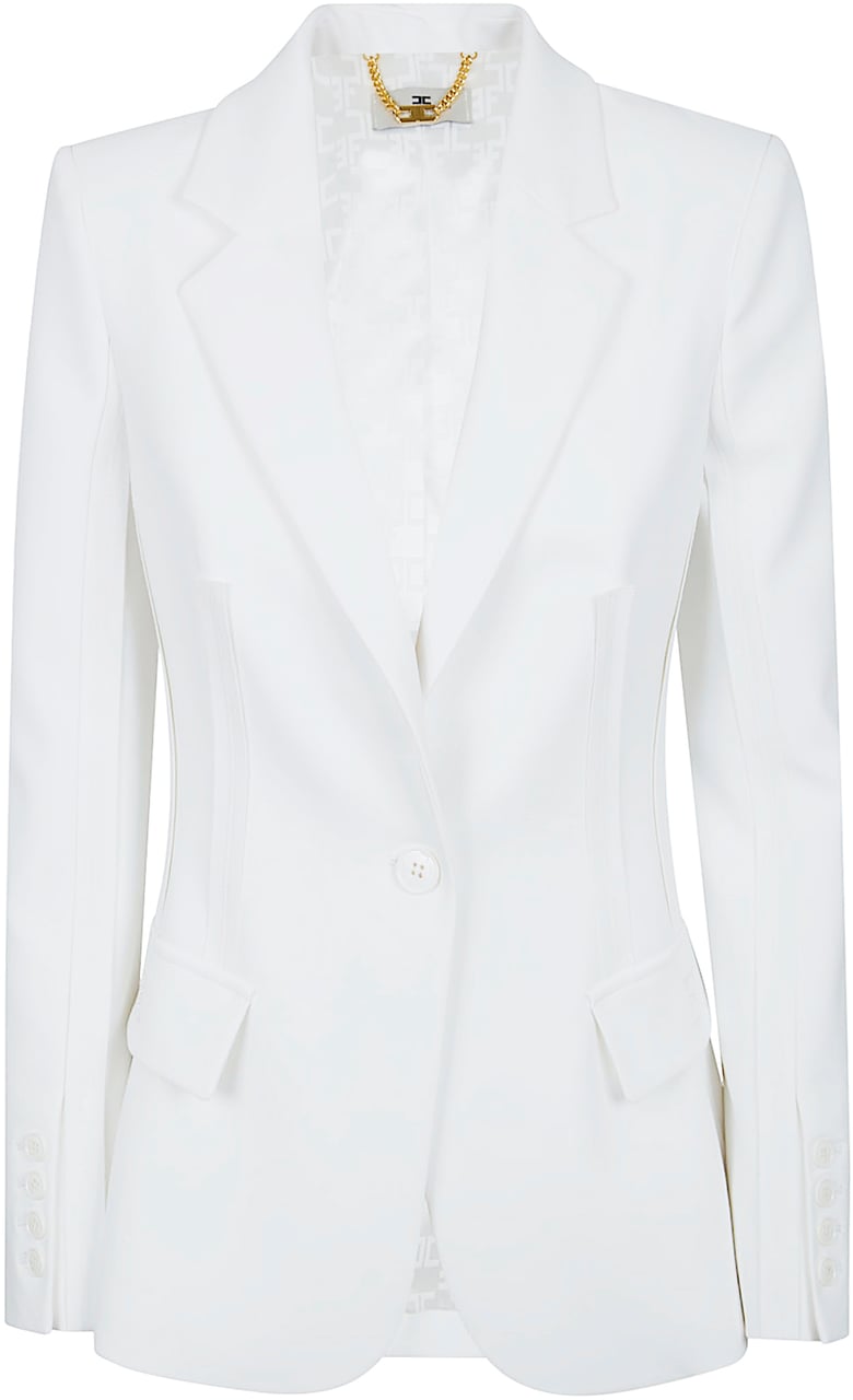 Elisabetta Franchi ELISABETTA FRANCHI GIACCA Wit