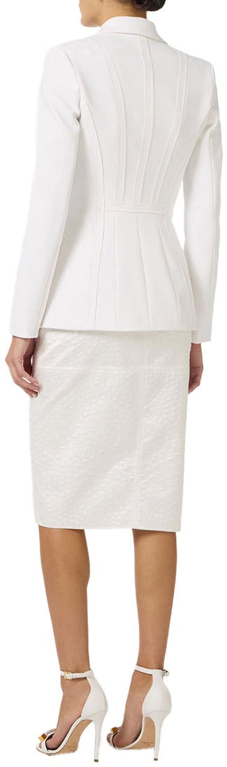 Elisabetta Franchi Blazers Cyan Cyaan