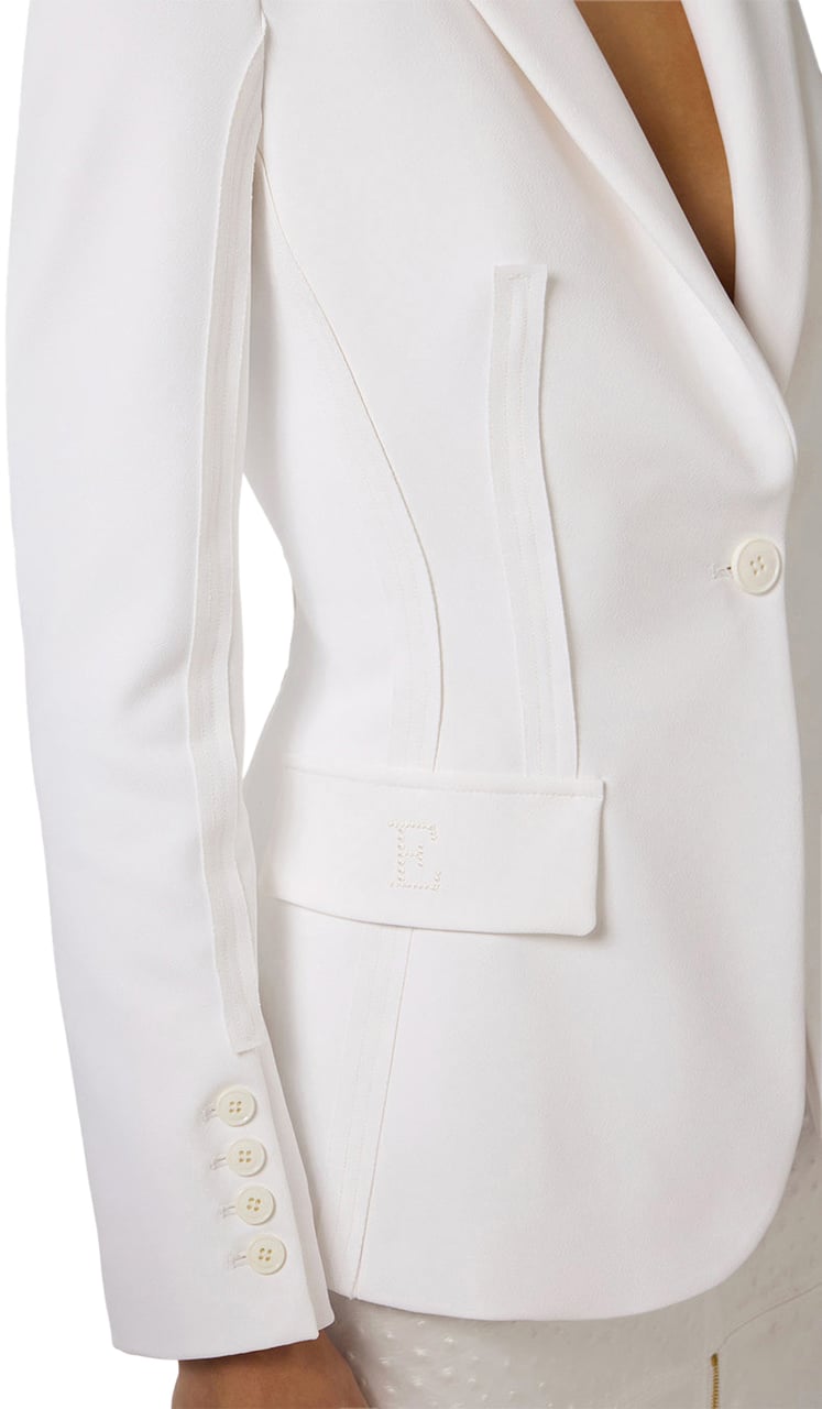 Elisabetta Franchi Blazers Cyan Cyaan